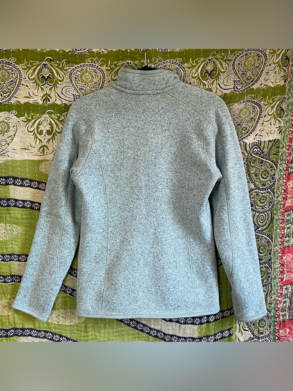 Patagonia Thin Ice Better Sweater 1/4 Zip Fleece Medium Gorpcore Outdoor - Picture 10 of 14